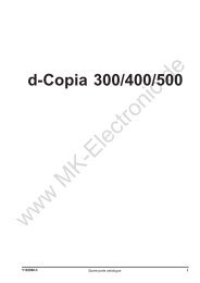 d-Copia 300/400/500 - MK Electronic