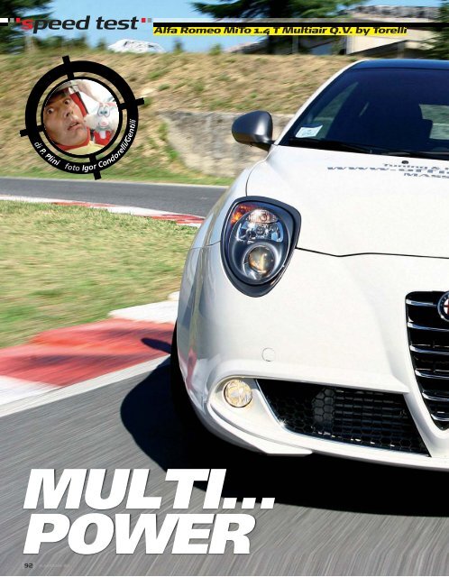 Alfa Romeo MiTo Quadrifoglio Verde 170 Cv ... - Officina Torelli