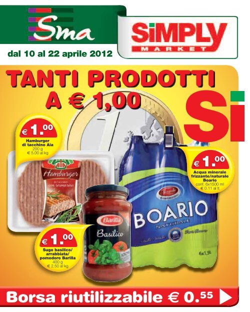 TANTI PRODOTTI A € 1,00 - Simply Market