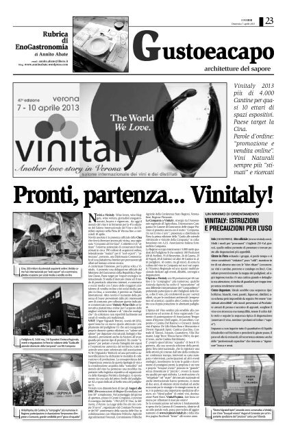 Edizione del 07/04/2013 - Corriere