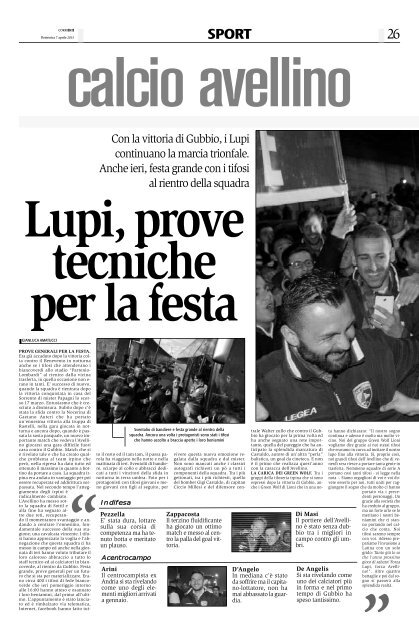 Edizione del 07/04/2013 - Corriere