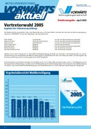 Sonderausgabe Wahl.indd - Wohnungsbaugenossenschaft ...