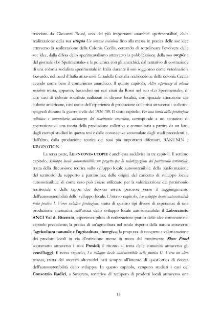 DOTTORATO DI RICERCA - Departamento de Geografia