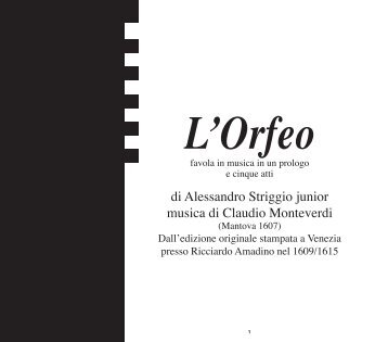 L'Orfeo - CD Baroque - K617