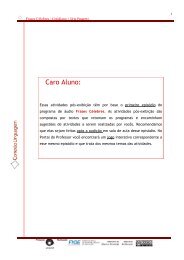 Caro Aluno: