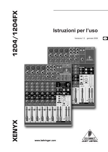 XENYX 1204/1204FX - Behringer