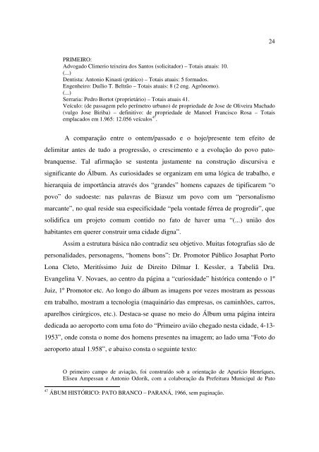 PARANÁ (1920-1930). 2006 - Universidade Federal do Paraná