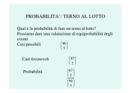 Esercitazione08-11-11:Probabilità elementare