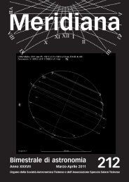 taccuino - Società Astronomica Ticinese