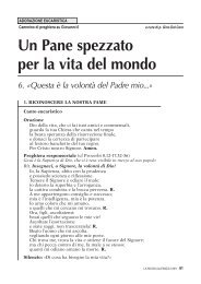 «Questa è la volontà del Padre mio...» - Padri SACRAMENTINI