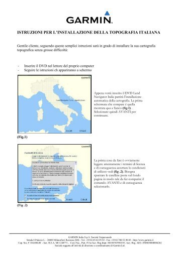 Procedura Land navigator .pdf - Garmin GPS