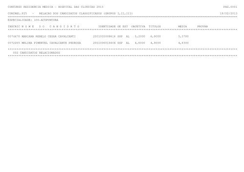 Classificados R-1,2,3 - UFPE