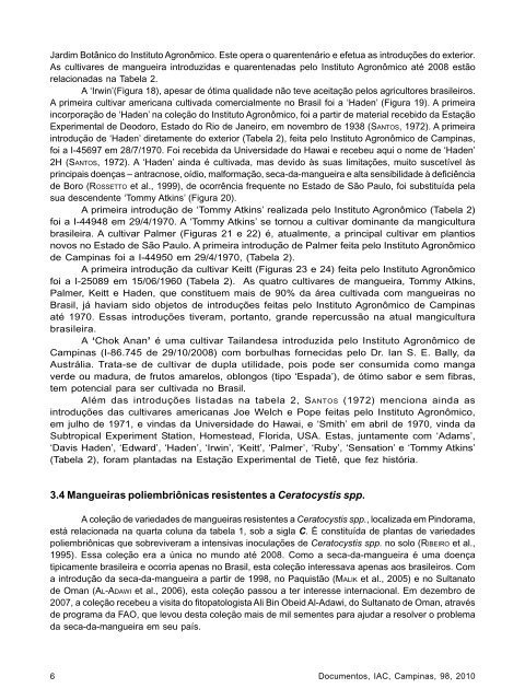 Documentos IAC 98 - (ISSN 1809-7693)