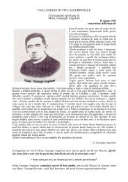 Mons. Giuseppe Angeloni - Sacricuoricdf.it