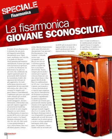 Intervista e speciale dedicato alla fisarmonica a cura ... - Max De Aloe