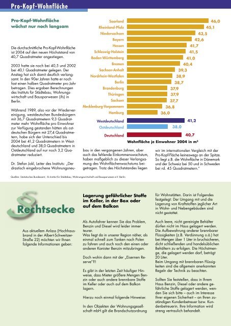 Oktober - Wohnungsgesellschaft Hoyerswerda