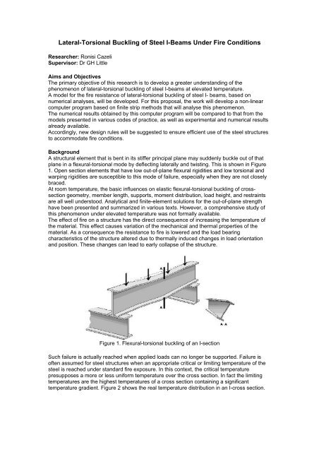 Lateral-Torsional Buckling - University of Birmingham