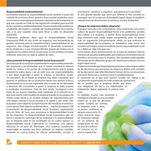 Descargar Nº 13 - Revista Gestión de las Personas y Tecnología