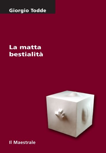 Matta Bestialità - Sardegna Cultura