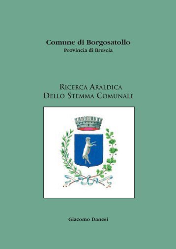 Volumetto Stemma Comunale - Comune di Borgosatollo