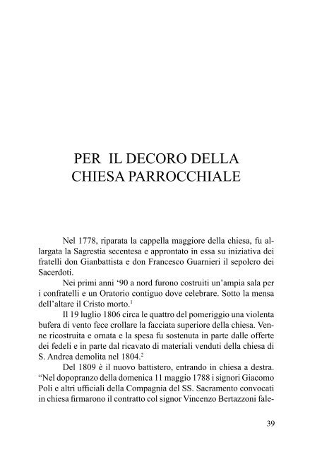 La lunga vita di don Antonio Ilario Fortunati - la Notizia