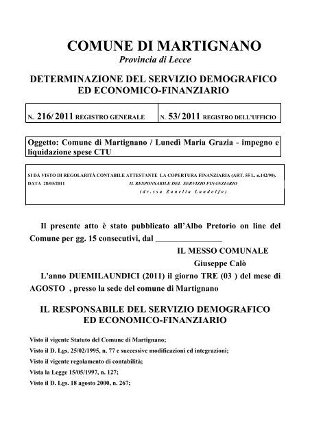 decreto liquidazione ctu e sentenza definitiva determina liquidazione perito CTU psichiatrico
