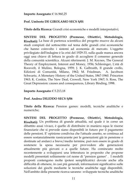 area scienze economiche – aziendali , statistiche e merceologiche