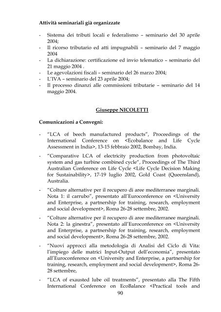 area scienze economiche – aziendali , statistiche e merceologiche