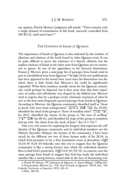 The Bible and the Dead Sea Scrolls: The ... - josephprestonkirk