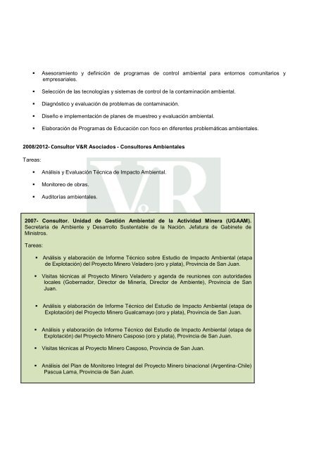 8.7- CV Marco Quelas - Secretaria de Estado Minería