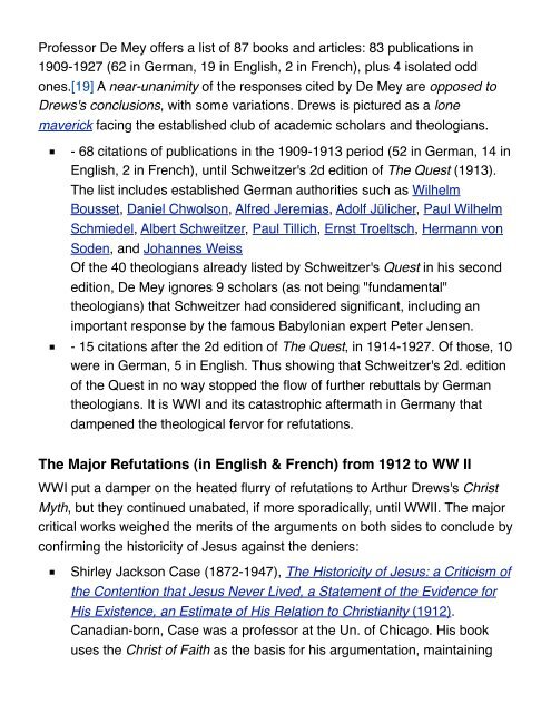 Arthur Drews - PDF Wikipedia Aug. 23, 2012 PAGES - Radikalkritik