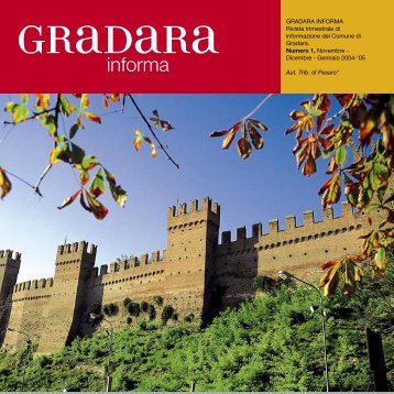 gradara magazine3.indd - Comune di Gradara