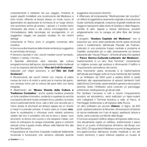 gradara magazine3.indd - Comune di Gradara