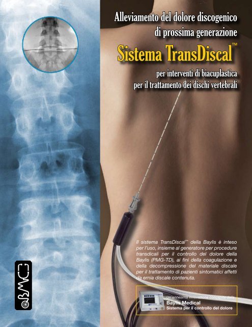 Sistema TransDiscal™ - the Baylis Medical Canada Website