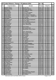 Classifica Oltrarno 2010 - corsadelsaracino.it