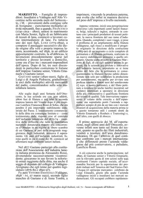 Linea carta - Marzotto carta dal 1890