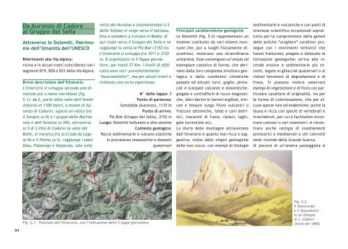 Da Auronzo di Cadore al Gruppo Sella.pdf - Geologia e Turismo