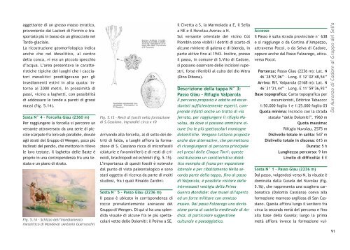 Da Auronzo di Cadore al Gruppo Sella.pdf - Geologia e Turismo