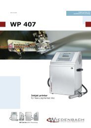 WP 407 - Wiedenbach Apparatebau GmbH