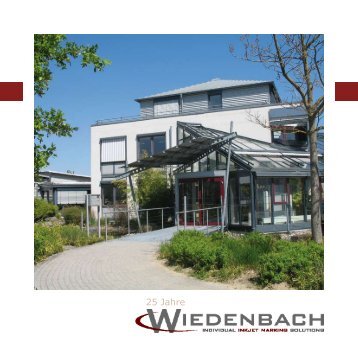 25 Jahre - Wiedenbach Apparatebau GmbH