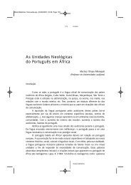 As Unidades Neológicas do Português em África - ReCiL