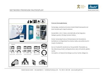 NETWORK PREMIUM FALTDISPLAY - Maxibit Solution GmbH ...