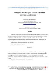 Infecção por Neospora caninum em cães e outros carnívoros.