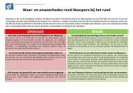 Neospora: waarheden en onwaarheden - DGZ