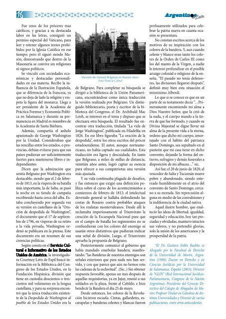 Revista de la Asociación Casa Argentina en León - Pampeando y ...