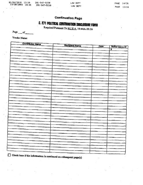 Year 2010 temporary budget to make available the ... - Jersey City