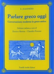 Parlare greco oggi: conversazione moderna in greco antico