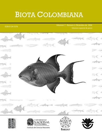 biota colombiana - Instituto de Investigación de Recursos Biológicos ...