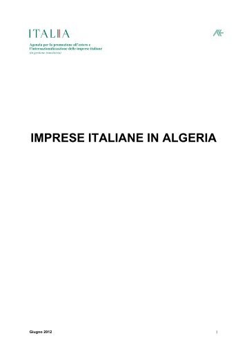 Imprese italiane in Algeria