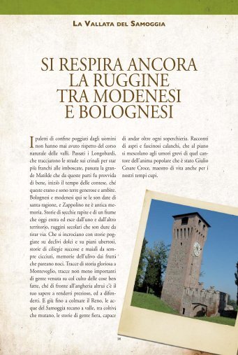 la vallata del samoggia - Provincia di Bologna